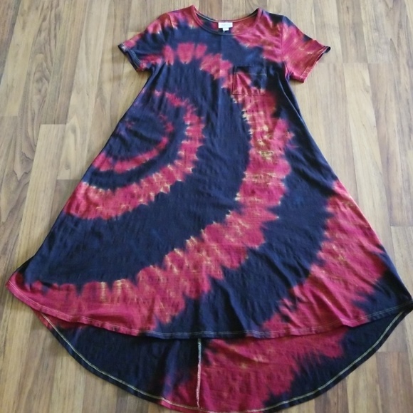 LuLaRoe Dresses & Skirts - Special! Lularoe Carly size XS custom tie dye